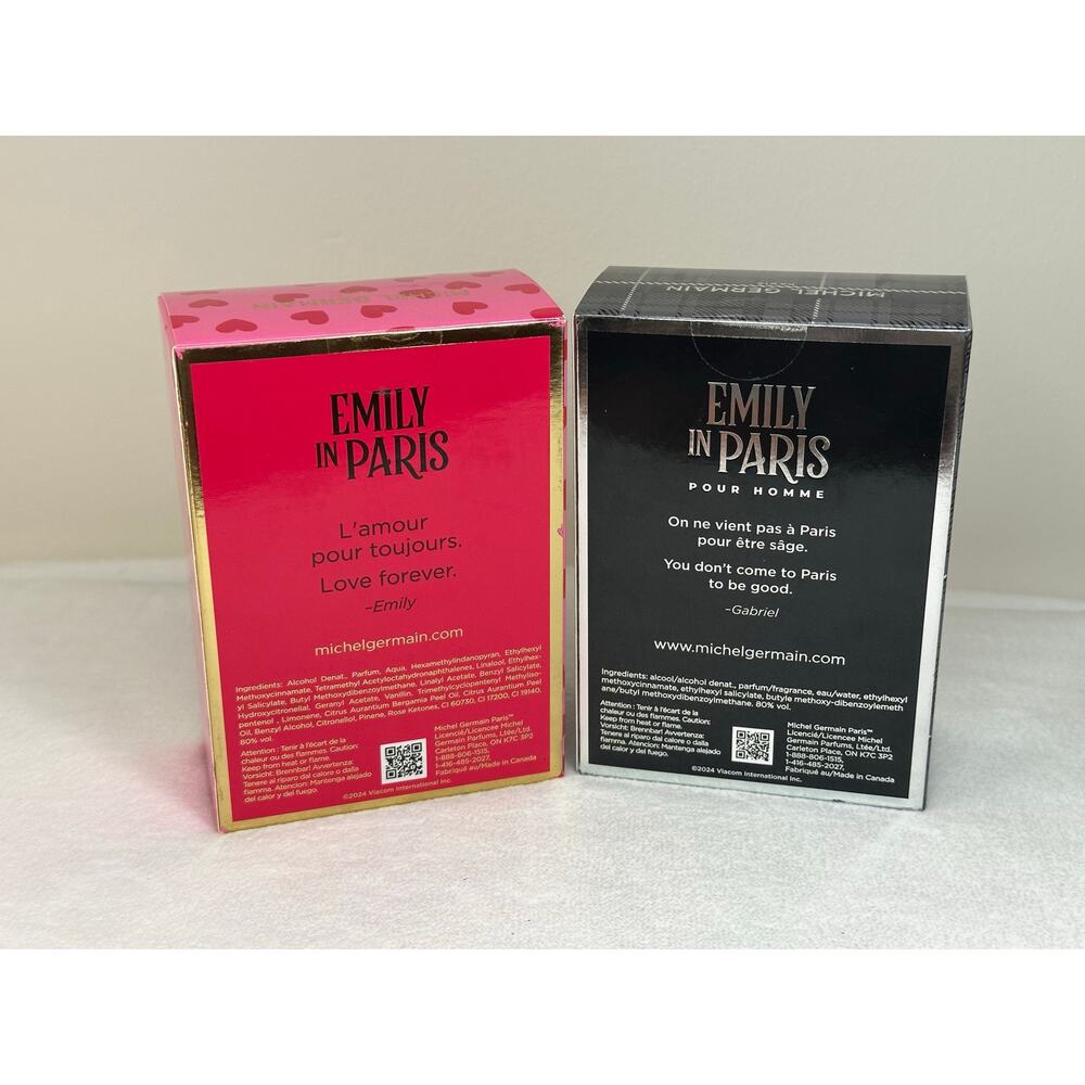 Emily In Paris Bundle Perfume & Cologne 2pc - Picture 3 of 3